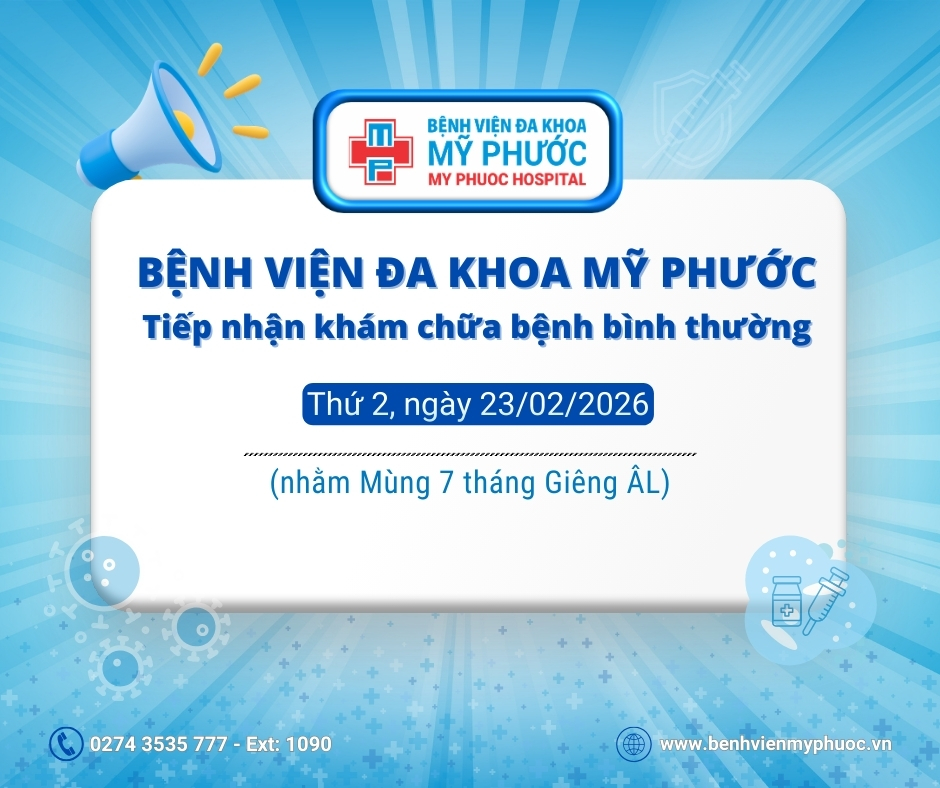 Bệnh viện Đa khoa Mỹ Phước hoạt động trở lại sau Tết Nguyên Đán 2026