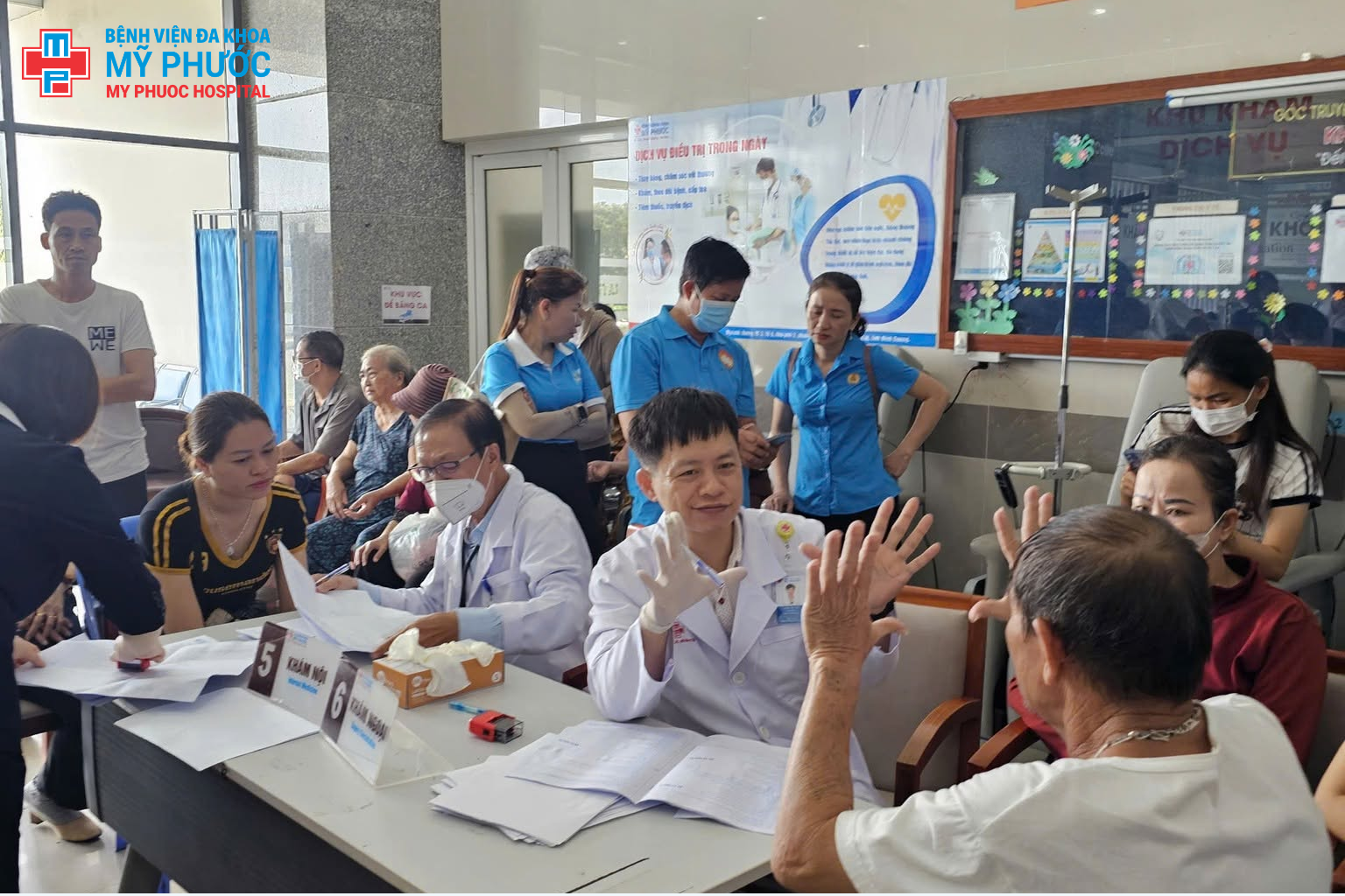 Khám sức khỏe toàn dân khu phố An Phước Phường Bến Cát 