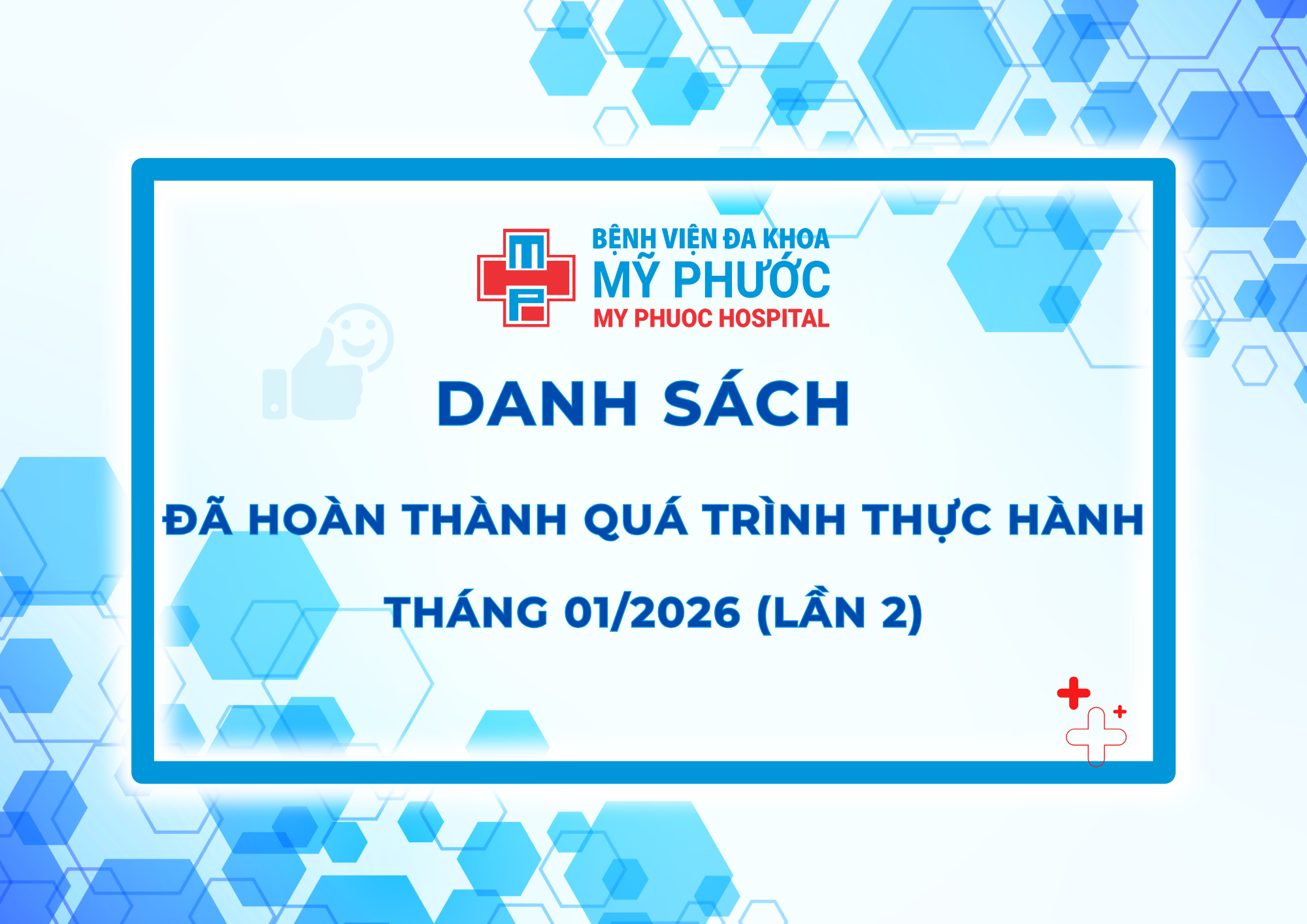 DANH SÁCH HỌC VIÊN HOÀN THÀNH THỰC HÀNH THÁNG 01/2026 ( LẦN 2)