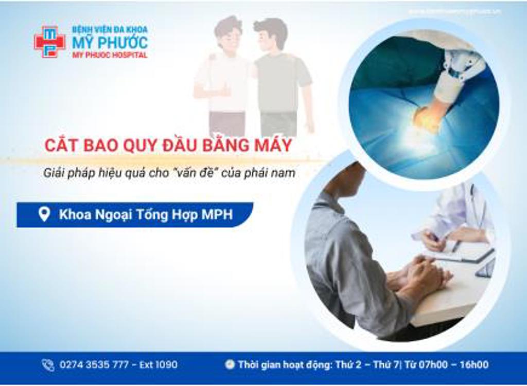 Cắt bao quy đầu bằng máy STAPLER – Giải pháp cho " Phái Mạnh"